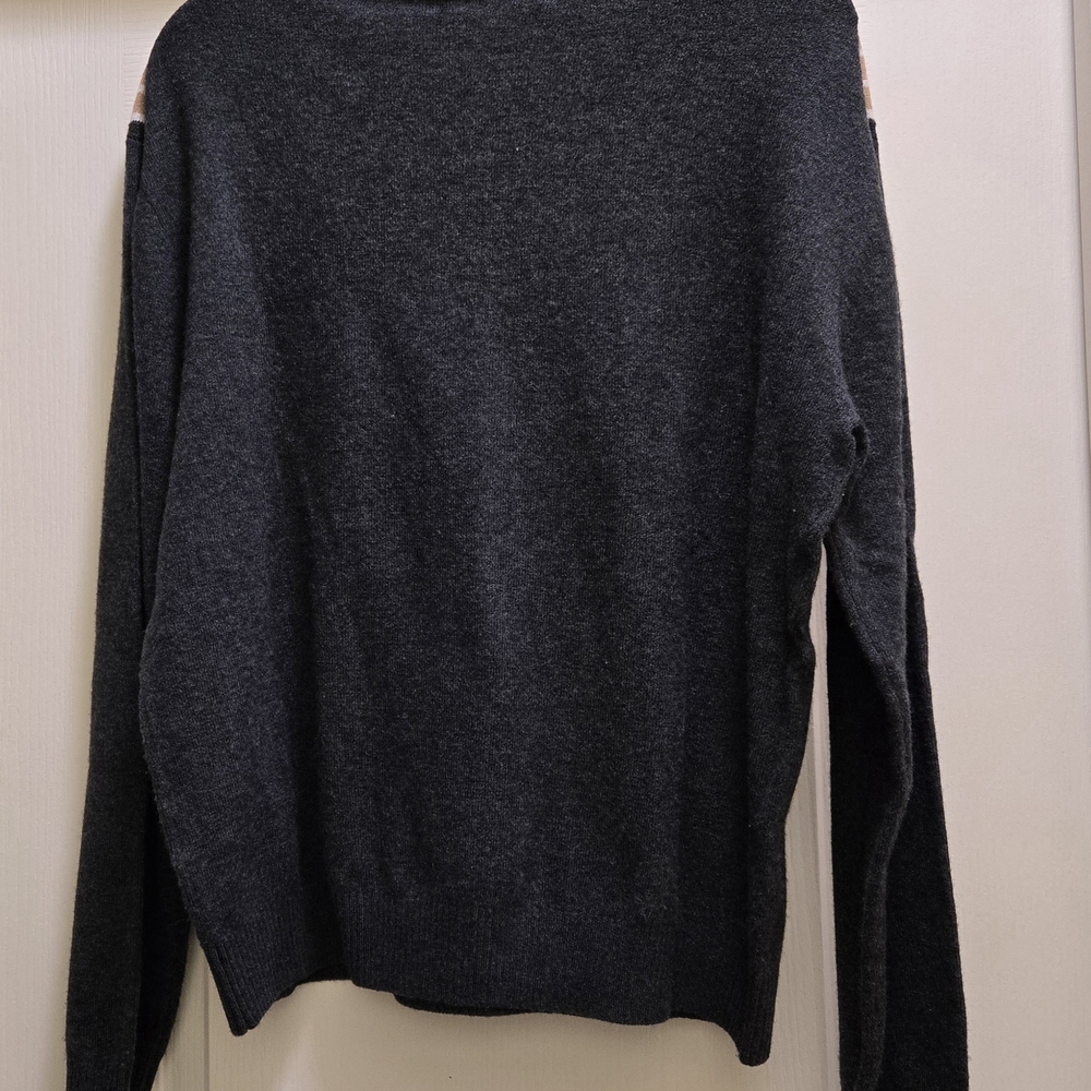 Spiritual Gangster Mock Neck Chevron Sweater - Picture 3 of 12